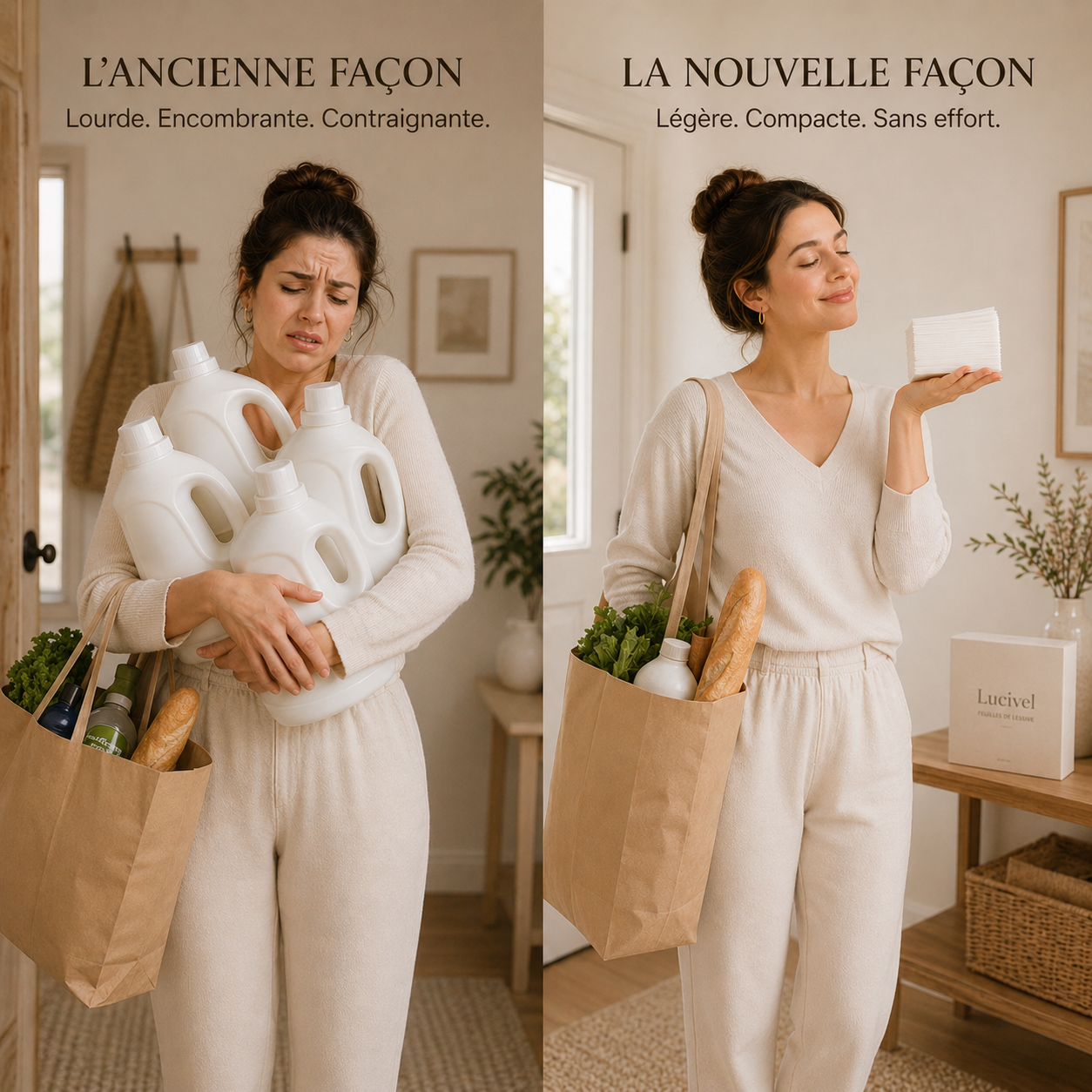 Feuilles de lessive